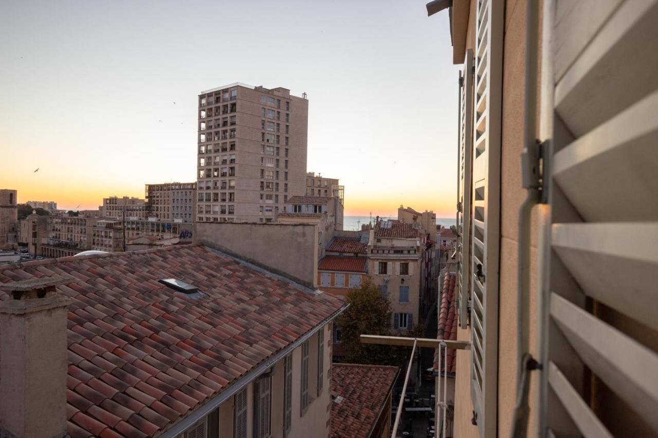 Апартаменты T2 Panier Vieux-Port Vue Notre Dame De La Garde Марсель Экстерьер фото